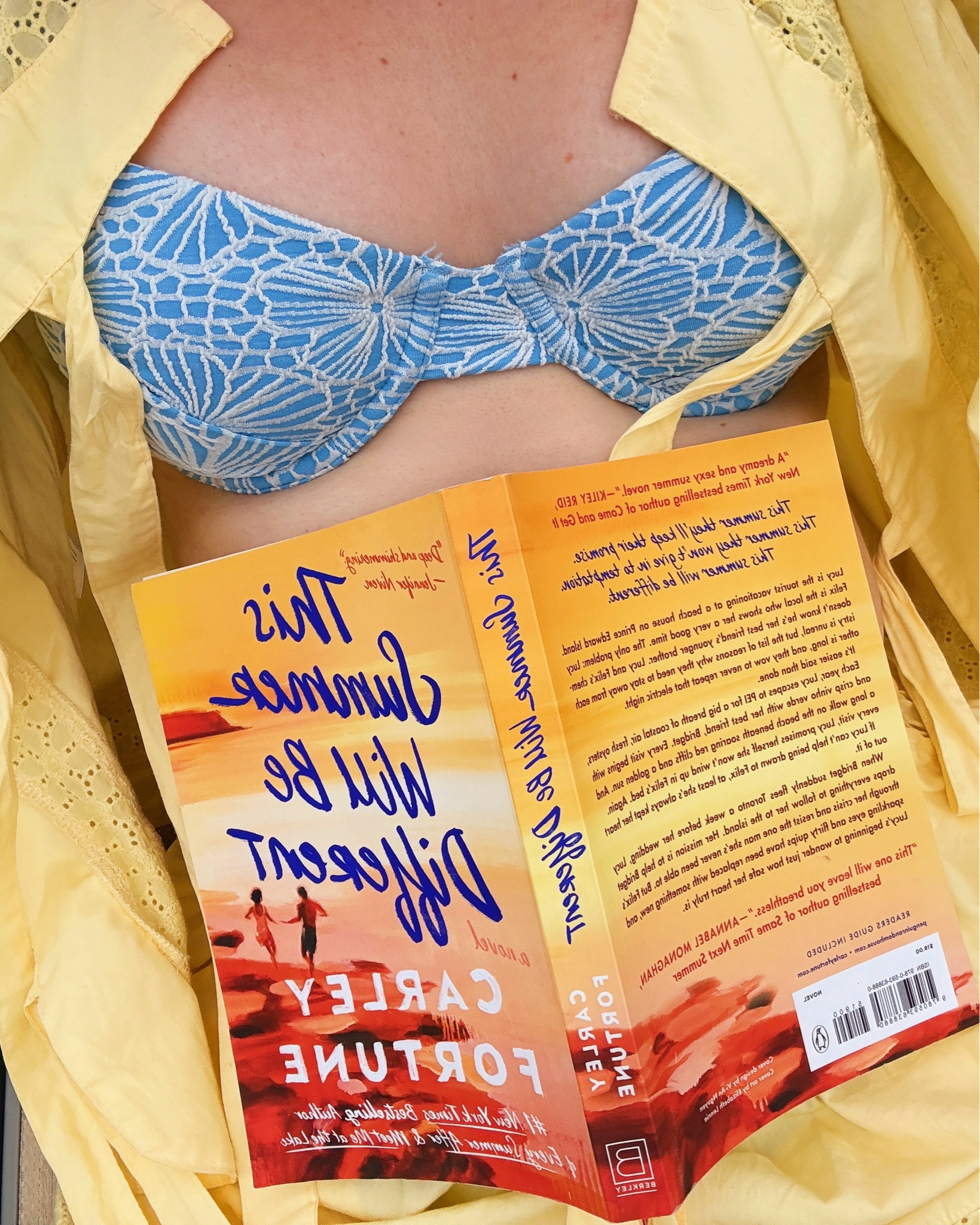 A little poolside retreat with the cutest summer romance + my favorite blue bikini from Blackbough! This Summer Will Be Different by Carley Fortune was exactly the kind of book I want to read by the water—romantic, summery, and impossible to put down. 4.5⭐️ and one of my favorite summer reads! 🌊
#ThisSummerWillBeDifferent #CarleyFortune #SummerReading #SummerRomance #BeachRead #PoolsideReading #BlackboughSwim #BlueBikini #Swimwear #LTKSwim

#LTKSwim #LTKTravel #LTKSeasonal