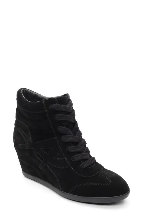 Ash Boradia Wedge Sneaker in Black at Nordstrom, Size 5Us | Nordstrom