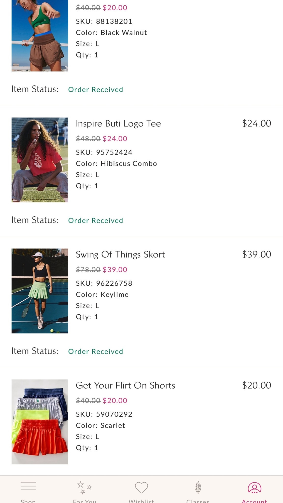 Insane free people movement deals half off! 

#LTKActive #LTKSaleAlert