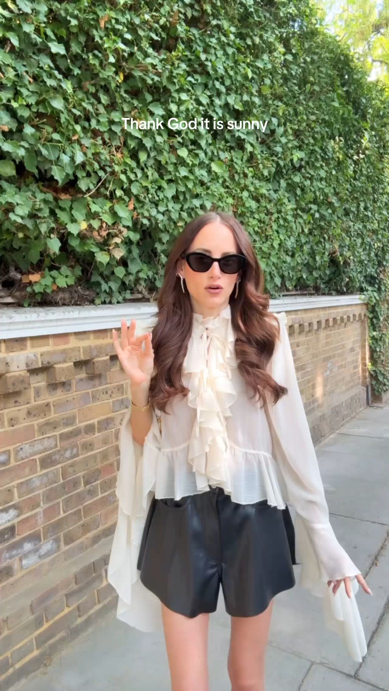 Shirt, Short , Studs, shoulder bag, Noughts and Kisses, WeWoreWhat, Rosie Fortescue Jewellery, CHANEL 

 #LTKuk #LTKsummer #LTKstyletip