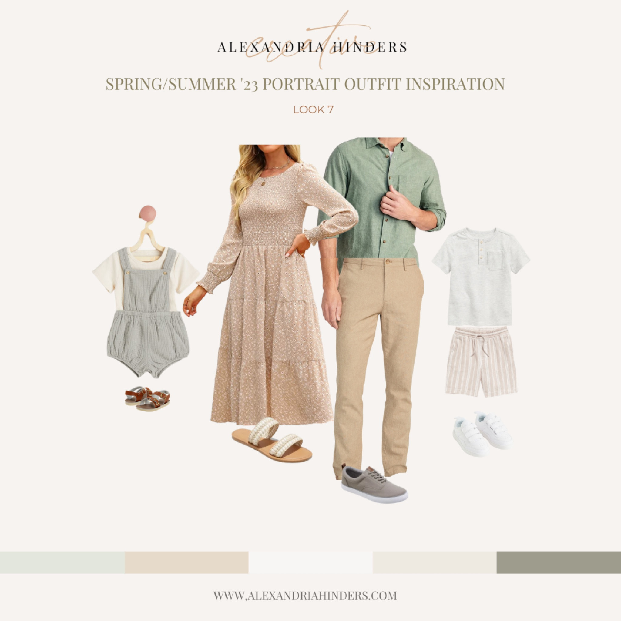 Spring/Summer family photo outfit inspiration option 7

#LTKfamily