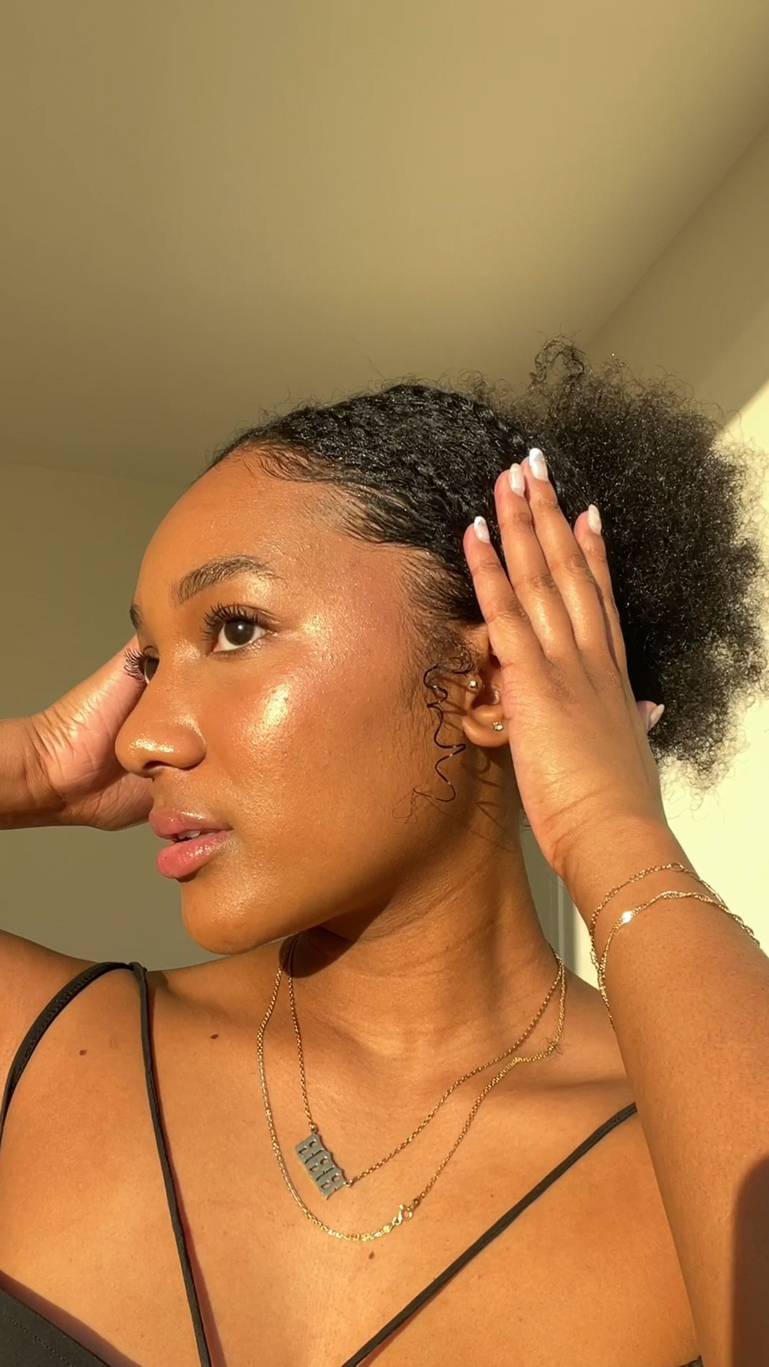 Easy Updo on type 4 hair! 

#LTKbeauty