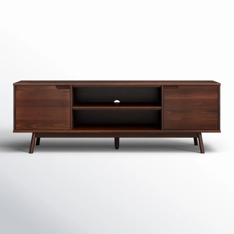 Griffing 70" Solid Wood 2-Door TV Stand for TVs up to 75" | Wayfair North America