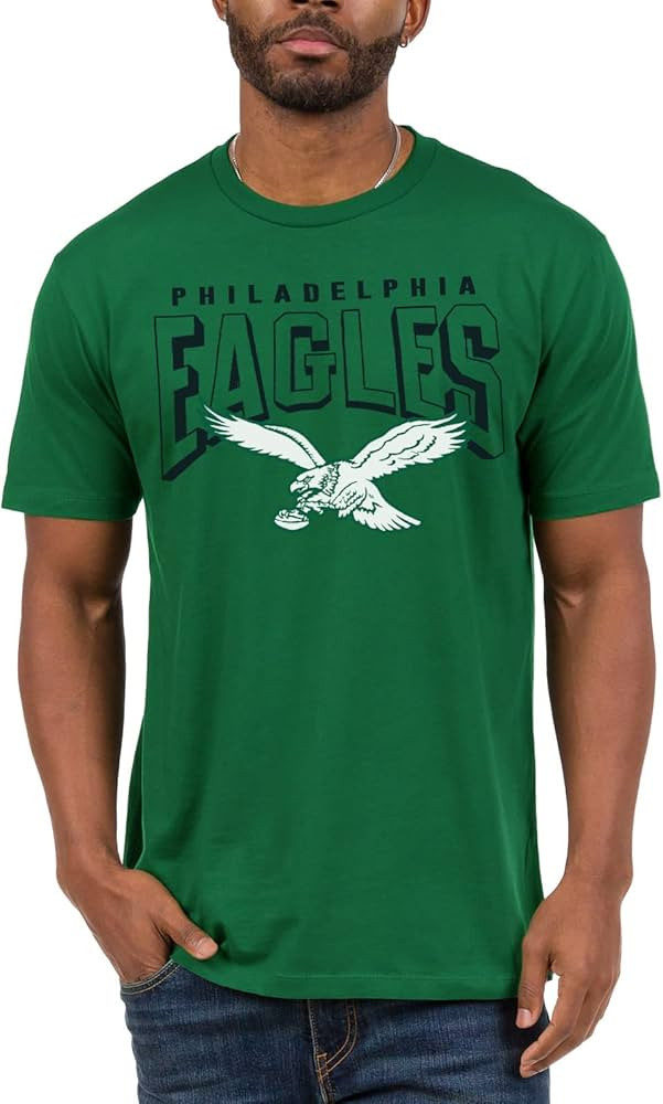 Junk Food Clothing x NFL - Bold Logo - Short Sleeve Fan Shirt for Men and Women - Officially Lice... | Amazon (US)