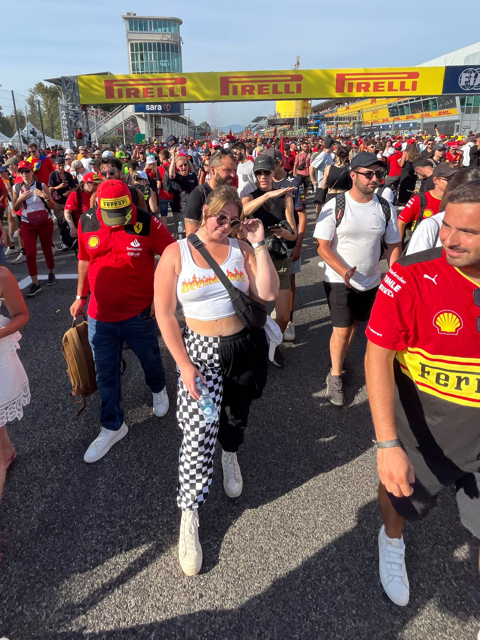 The F1 track pants of my dreams 

#LTKmidsize #LTKtravel