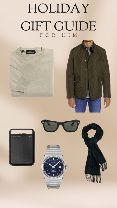 Classic, stylish, and timeless. Dive into a collection that's all about him — from cozy sweaters and sleek coats to the perfect watch that'll elevate his look. Don't forget those finishing touches like a quality wallet or a pair of statement sunglasses. 🎁⌚🧣✨ 

Sale / holiday gifts / for him / festive finds

#LTKgiftsforhim

#LTKHoliday #LTKGiftGuide #LTKmens