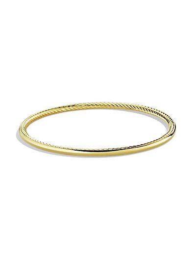18K Yellow Gold Cable Bracelet | Saks Fifth Avenue (UK)