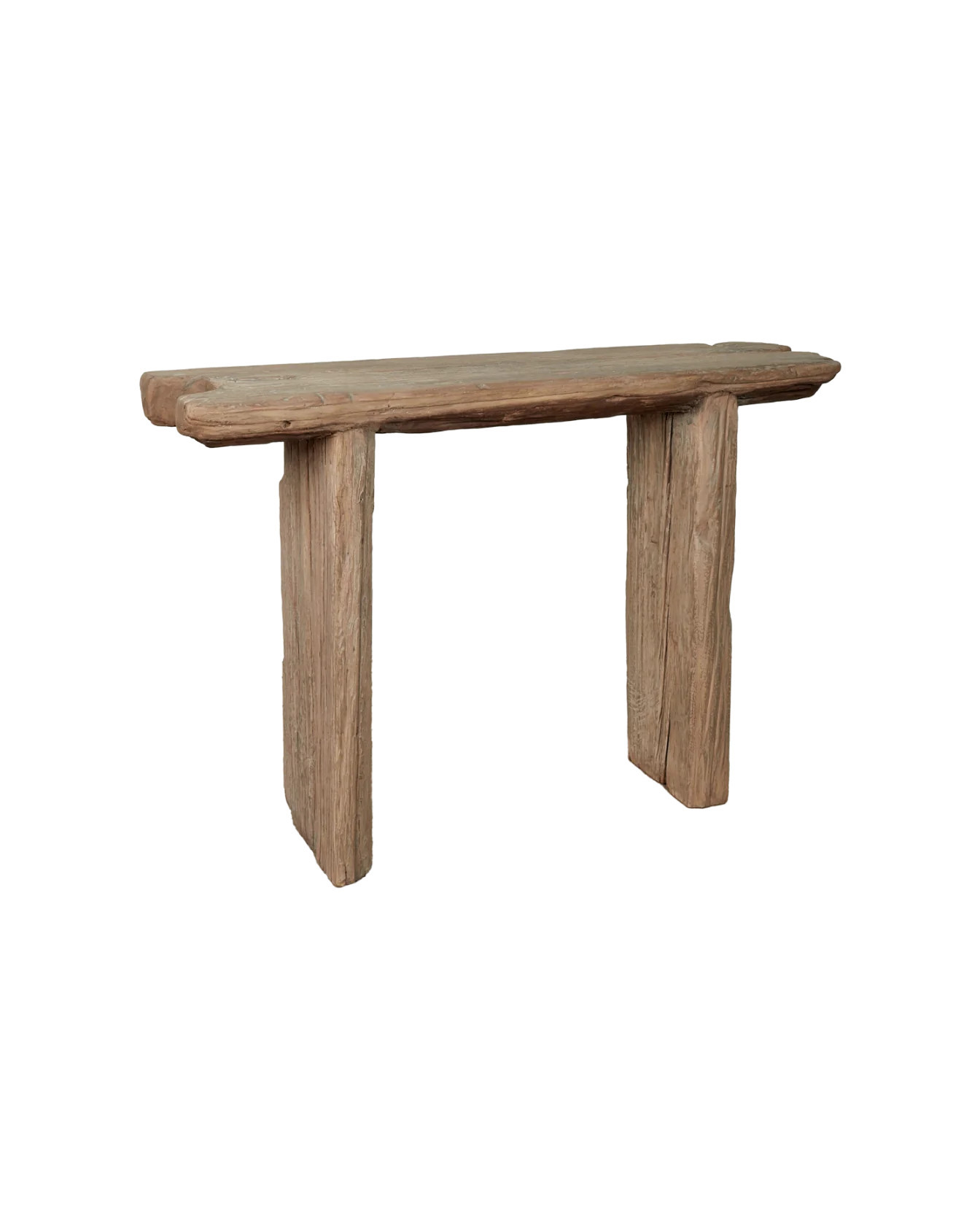Chunky Elm Console - Antique Finish [Medium] | Olive Ateliers