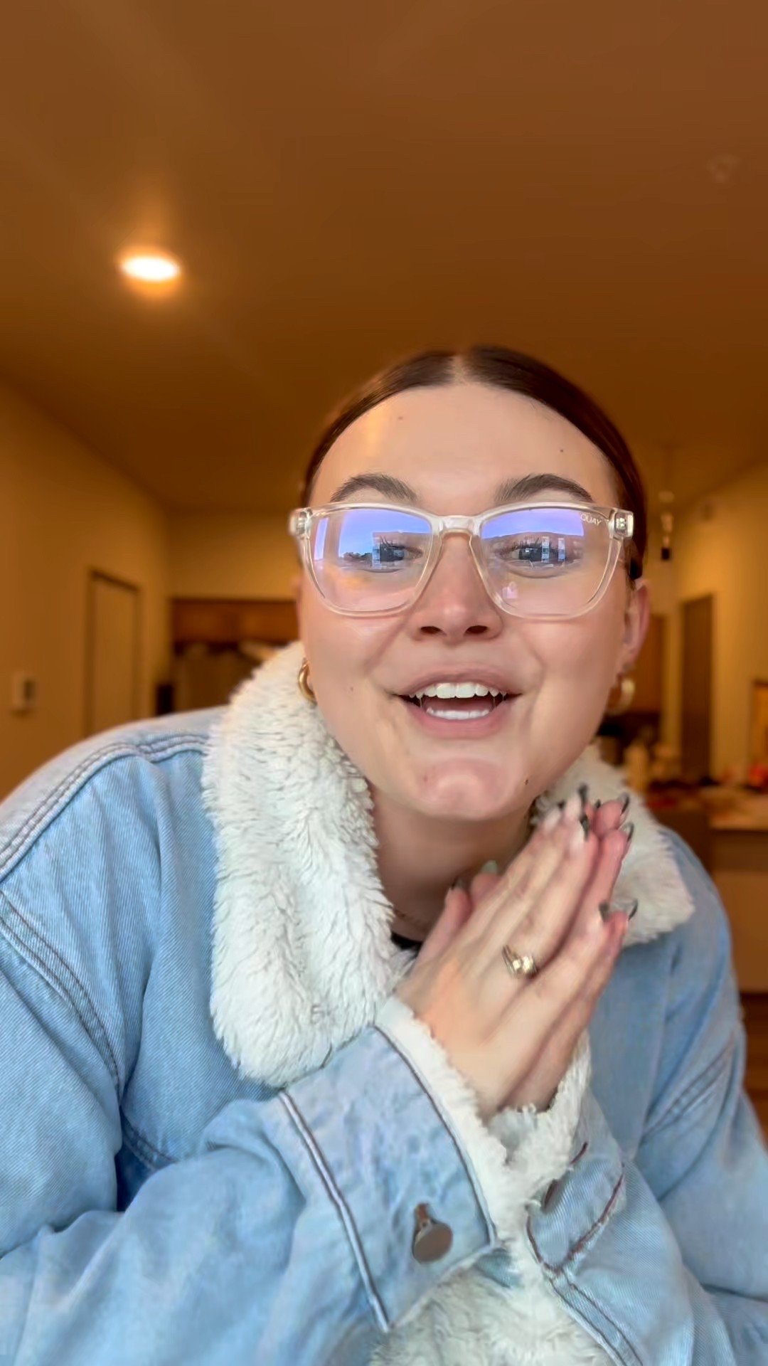 Two textured jackets are so in this year! I love this denim and Sherpa option to keep me cozy 🤍

I’m wearing a L jacket

#LTKMidsize #LTKFindsUnder100 #LTKootd