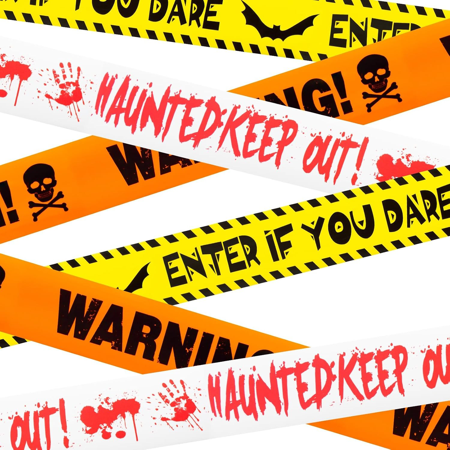 Halloween Decorations, 3inx90ft Caution Tape for Indoor and Outdoor(3 Pcs) | Amazon (US)