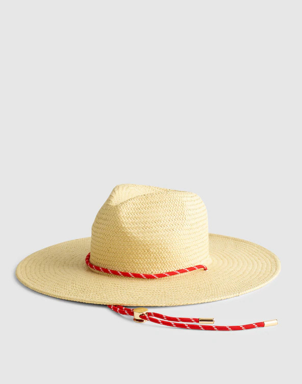 Paracord-Strap Handwoven Straw Hat | Madewell