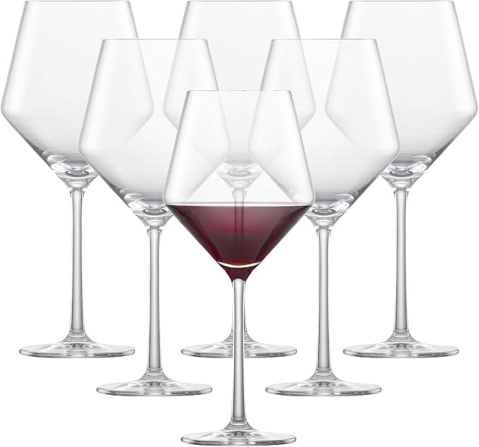 ZWIESEL GLAS Pure Beaujolais Red Wine Glasses (Set of 6), Wine Glasses for Red Wine, Dishwasher-S... | Amazon (US)