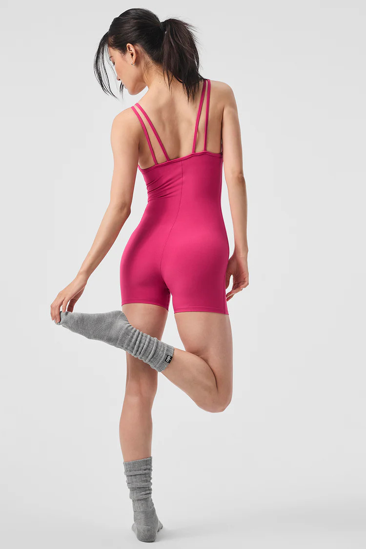 Alosoft Suns Out Onesie - Pink Summer Crush | Alo Yoga (US)