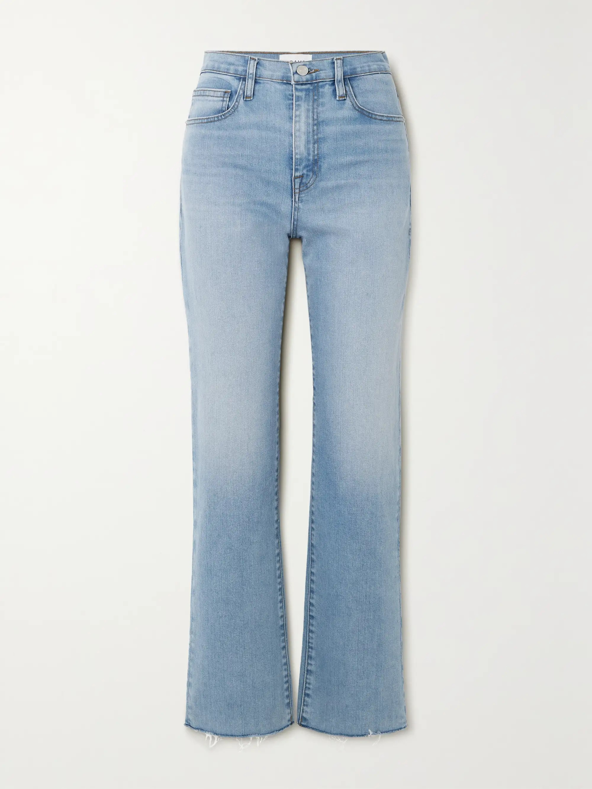 Le Jane Ankle cropped high-rise straight-leg jeans | NET-A-PORTER (US)