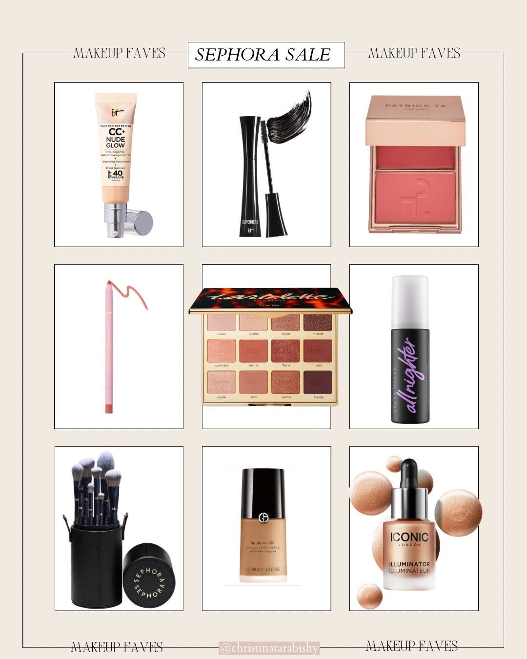 Sephora sale makeup faves 

#LTKSaleAlert #LTKBeauty