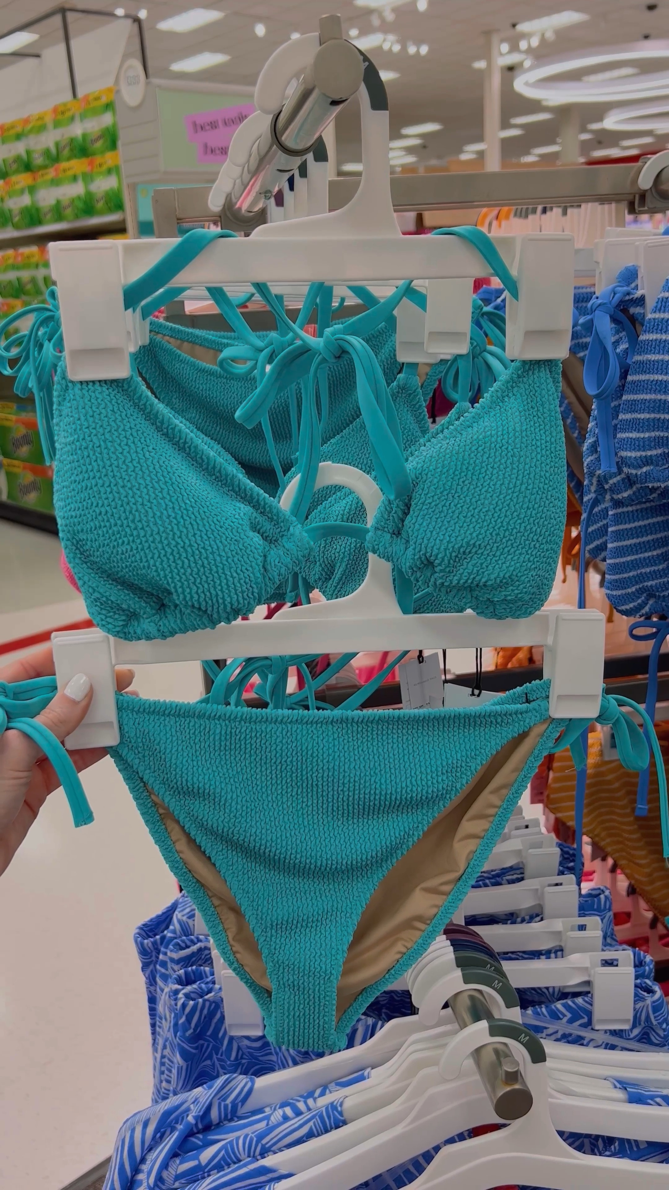 Blue and green bikinis at Target

#LTKunder50 #LTKswim #LTKunder100