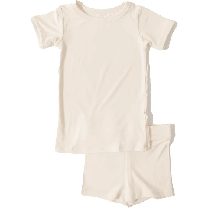 Short Sleeve Madison in Coconut Cream | Coconut Pops
