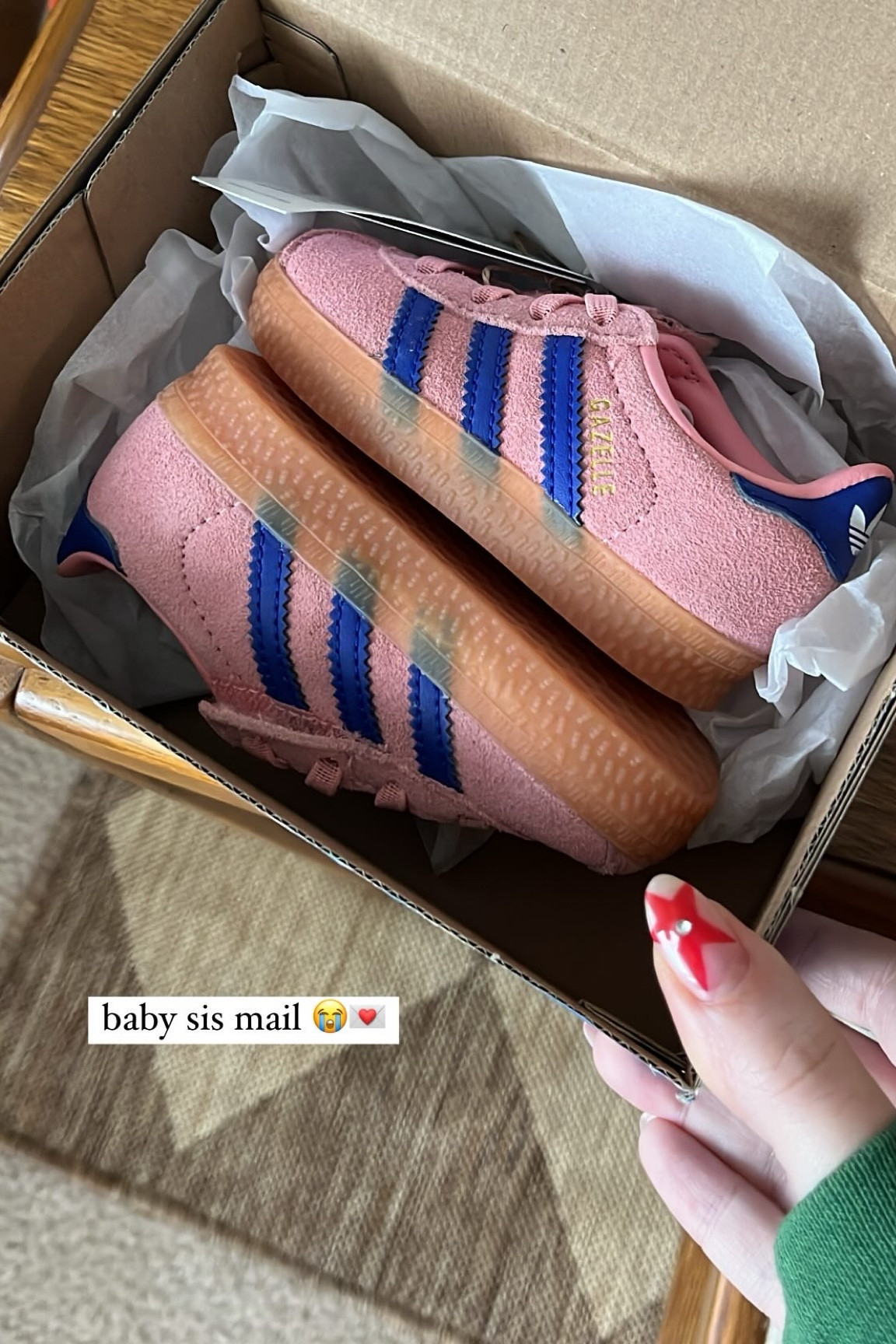 new shoes for baby sis! 💖