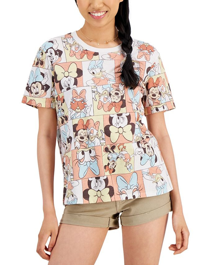 Disney Mickey Mouse Juniors' Minnie & Daisy T-Shirt & Reviews - Tops - Juniors - Macy's | Macys (US)