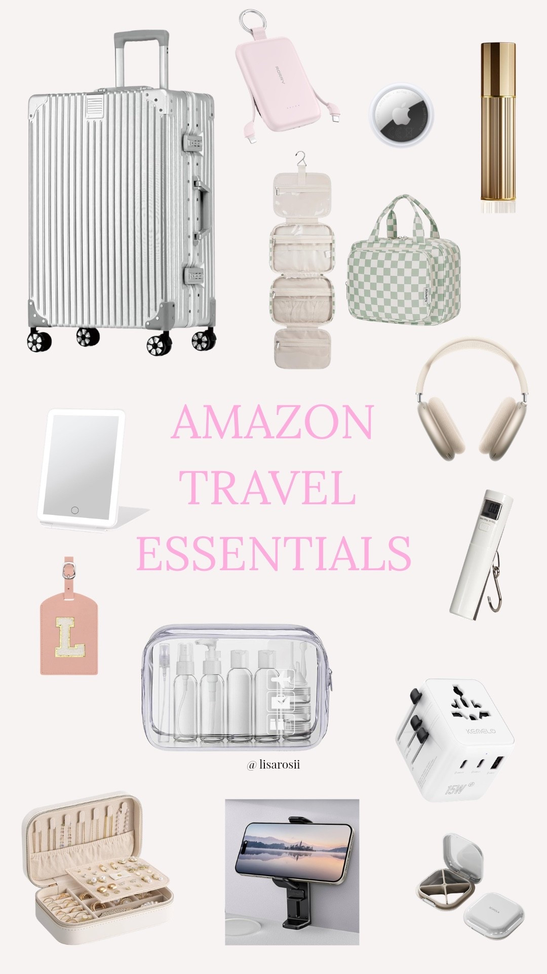 Amazon must have travel essentials 🤍✈️🧳

#LTKeurope #LTKdeutschland #LTKtravel