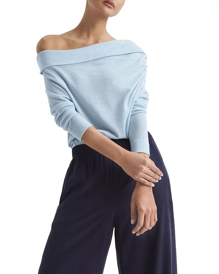 Gracey Asymmetric Off The Shoulder Sweater | Bloomingdale's (US)