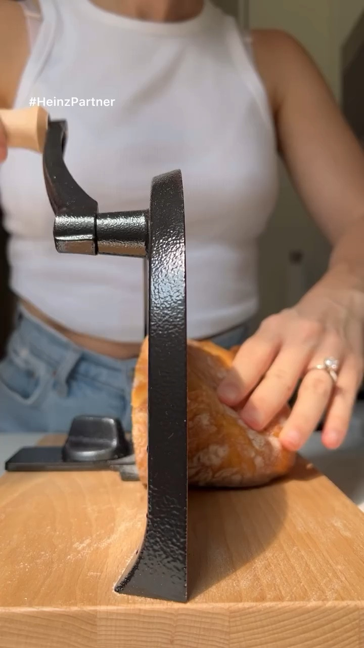 This bread slicer quickly became one of my favorite gadgets