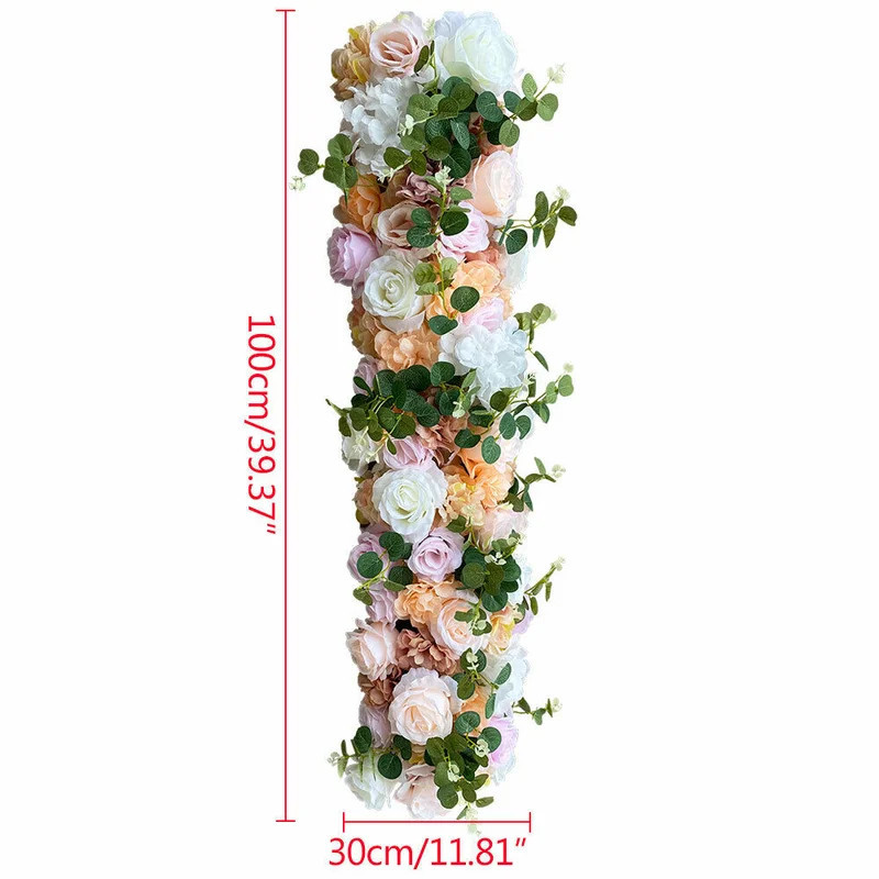 Artificial Fake Flower Silk Banquet Wedding Rose Wall Decor Panel | Wayfair North America