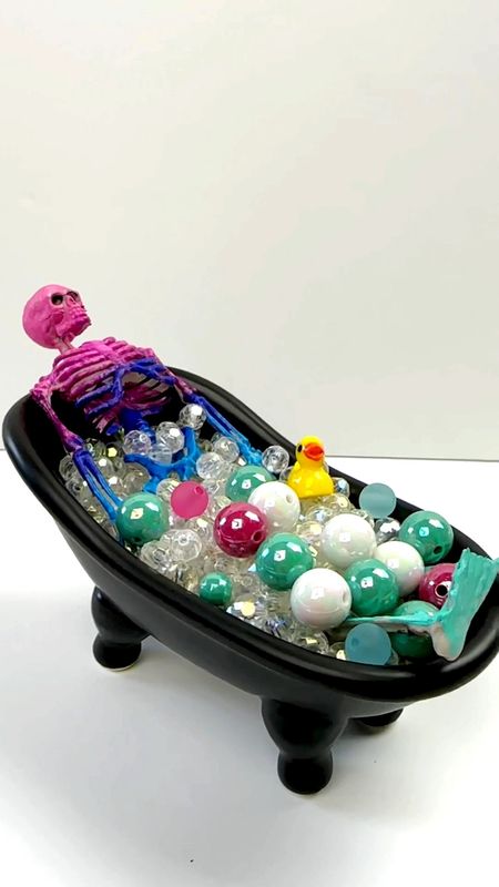 Cute Skeleton in Tub Craft Supplies

#LTKSeasonal