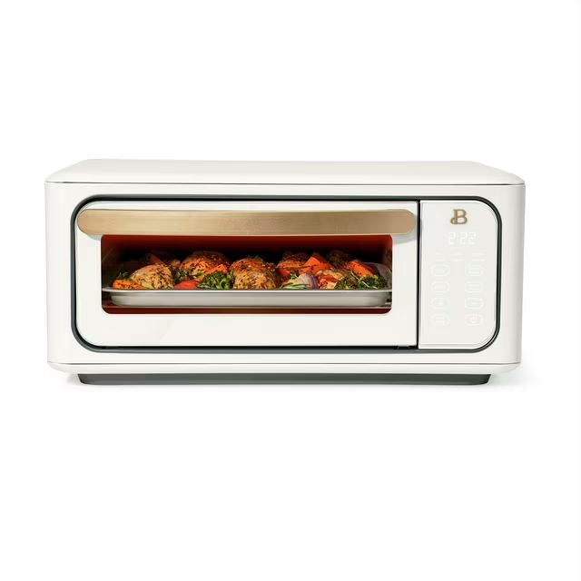 Beautiful Infrared Air Fry Toaster Oven, 9-Slice, 1800 W, White Icing by Drew Barrymore | Walmart (US)
