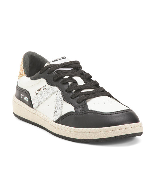 Made In Brazil Leather Sneakers | TJ Maxx