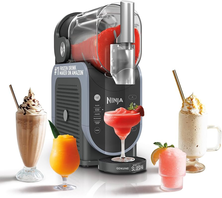 Ninja SLUSHi Frozen Drink & Slushie Machine with RapidChill Technology | 88 oz. Easy Fill Vessel ... | Amazon (US)
