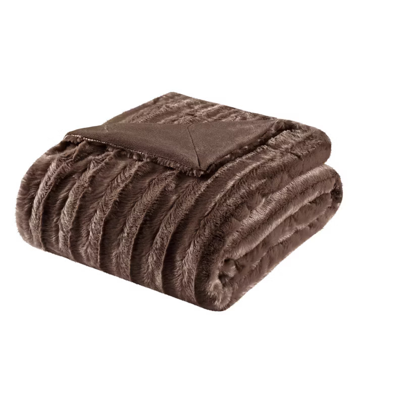 50"x60" York Long Faux Fur Throw Blanket | Target