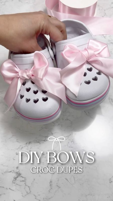 DIY BOWS #crocdupes #dupes

#LTKkids #LTKfindsunder50 #LTKstyletip