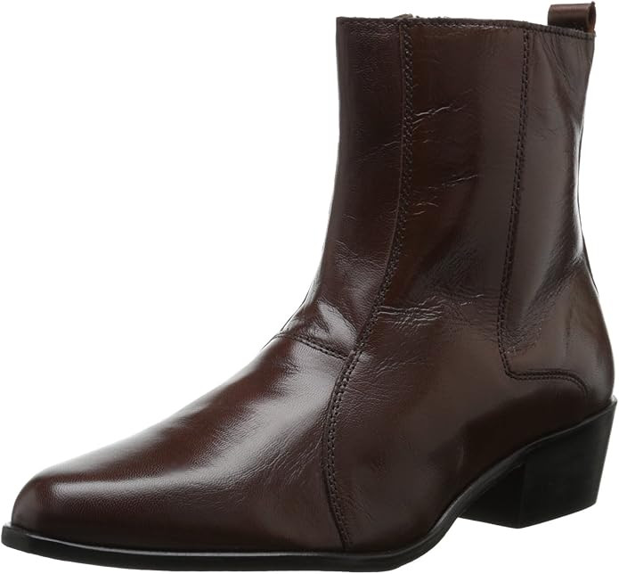 Stacy Adams Men's Santos Plain-Toe Side Zipper Boot | Amazon (US)