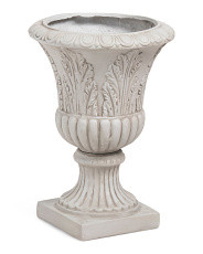 27in Indoor Outdoo Pedestal Urn Shaped Planter | Plants & Planters | Marshalls | Marshalls