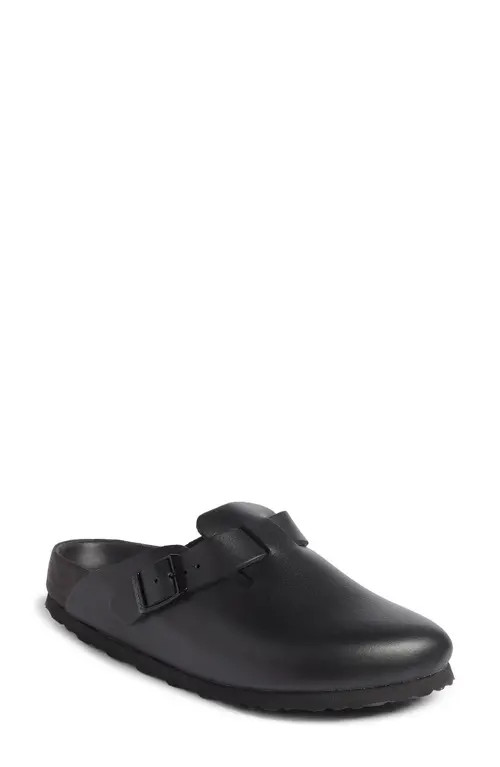 Birkenstock Boston Exquisite Clog in Black at Nordstrom, Size 8-8.5Us | Nordstrom