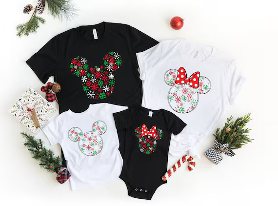 Christmas Disney Shirts  Matching Disney Shirts Disney | Etsy | Etsy (US)