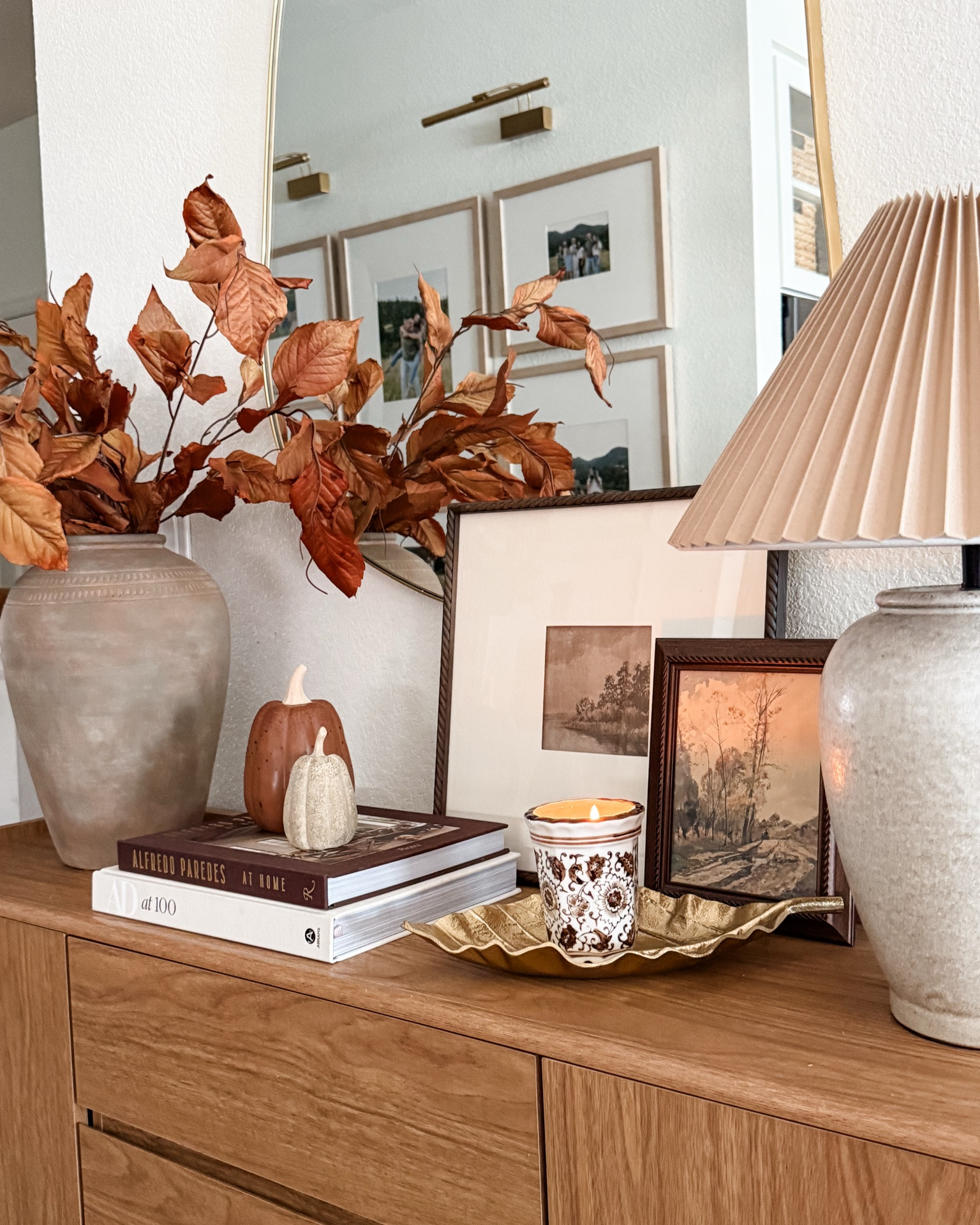 Fall console table 🤎🍂🐿️

#LTKHome #LTKSeasonal