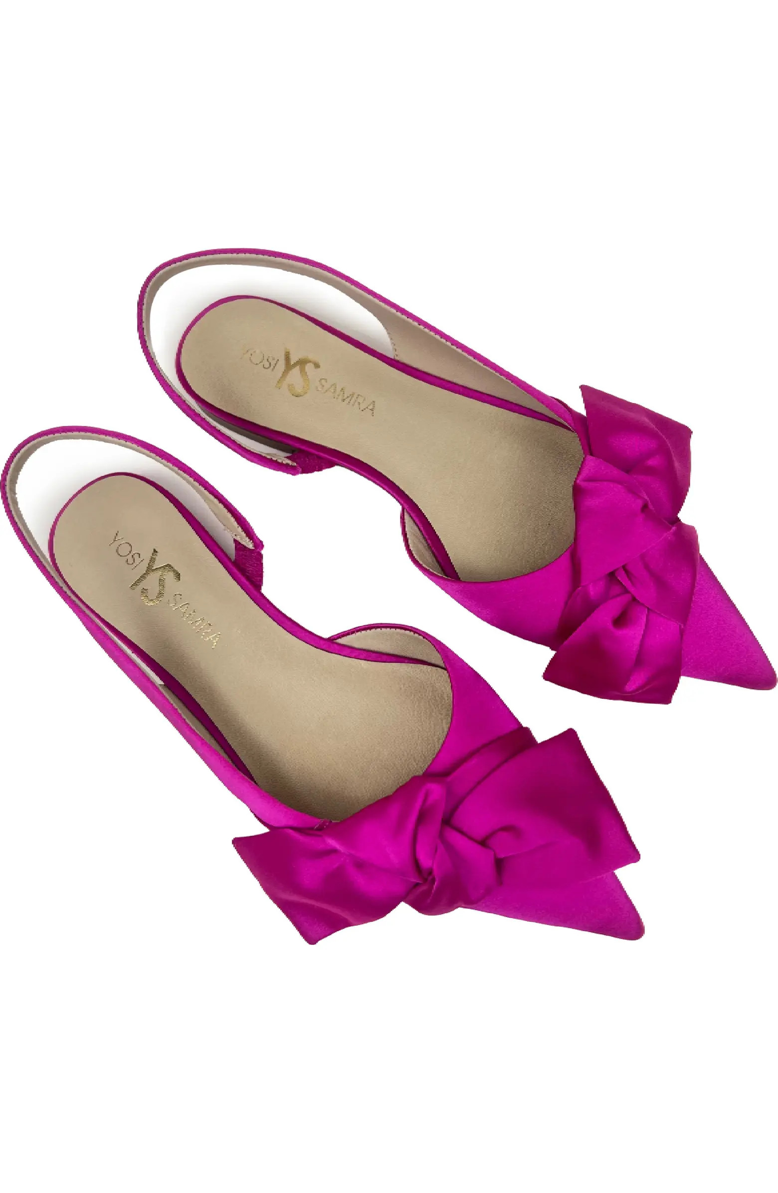 Violet Pointed Toe Slingback Flat (Women) | Nordstrom