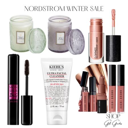 Nordstrom Winter sale: beauty picks! 

Kiels ultra facial cleaner, Bobbi brown lip trio, Mac liquid eyeshadow, voluspa mini candles, Lancôme monsieur big mascara, beauty products on sale, makeup sale 

#LTKsalealert #LTKbeauty #LTKSale