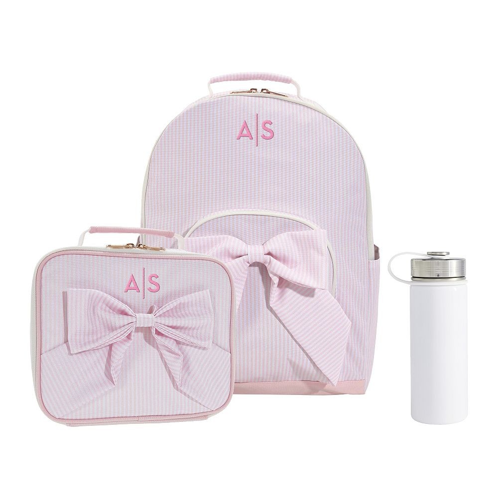 Gear-Up Le Petit Pink Bow Backpack & Cold Pack Lunch Bundle, Set of 3 | Pottery Barn Teen