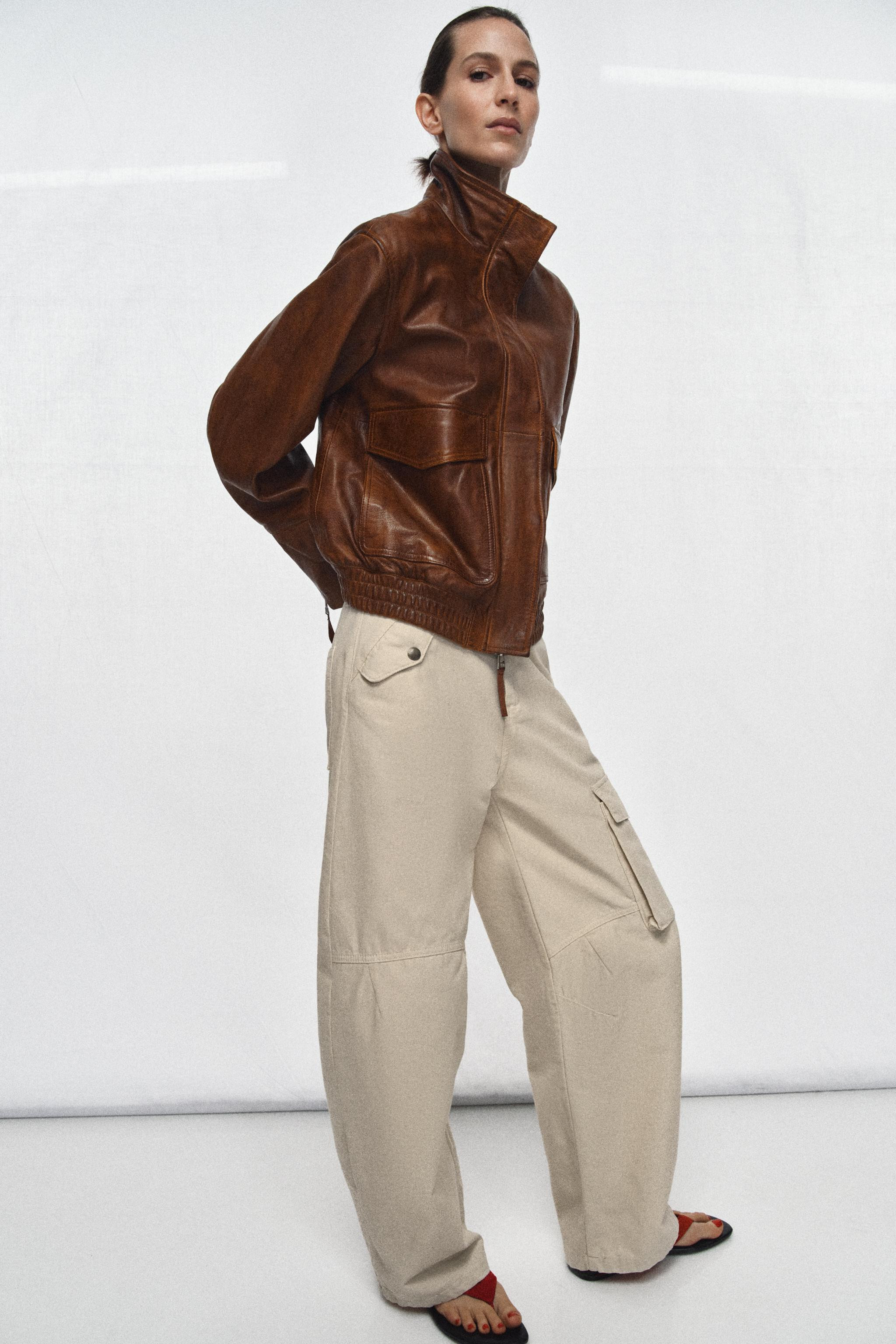 ZW COLLECTION CARGO PANTS | Zara US