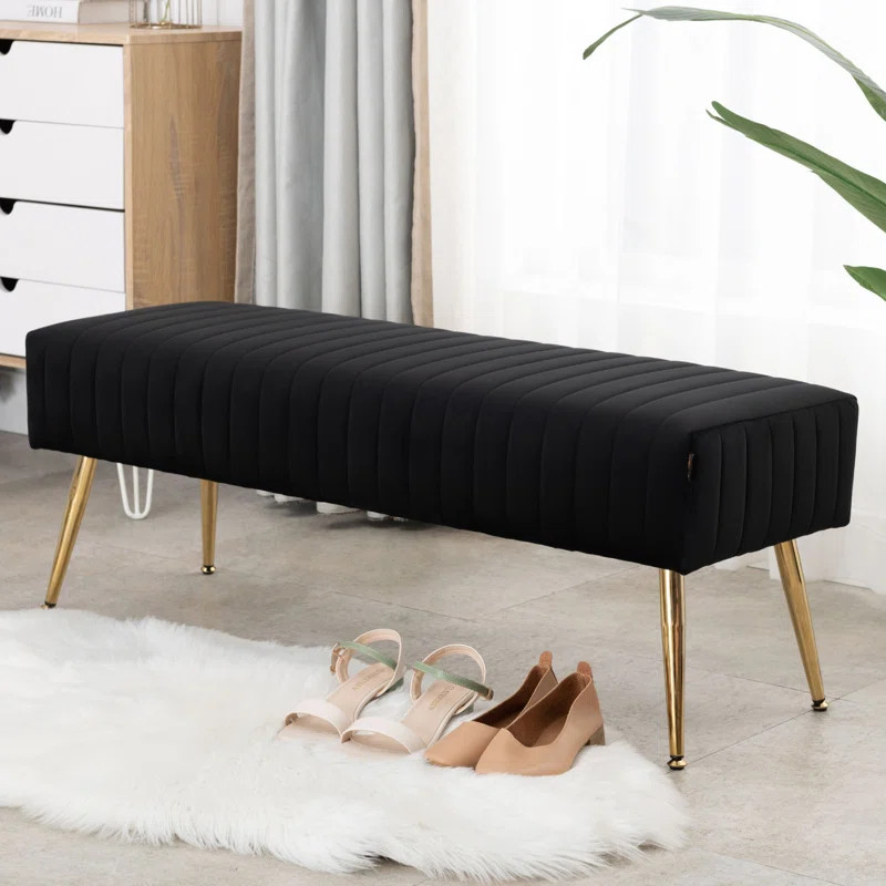 Rodjanae Upholstered Bench | Wayfair North America