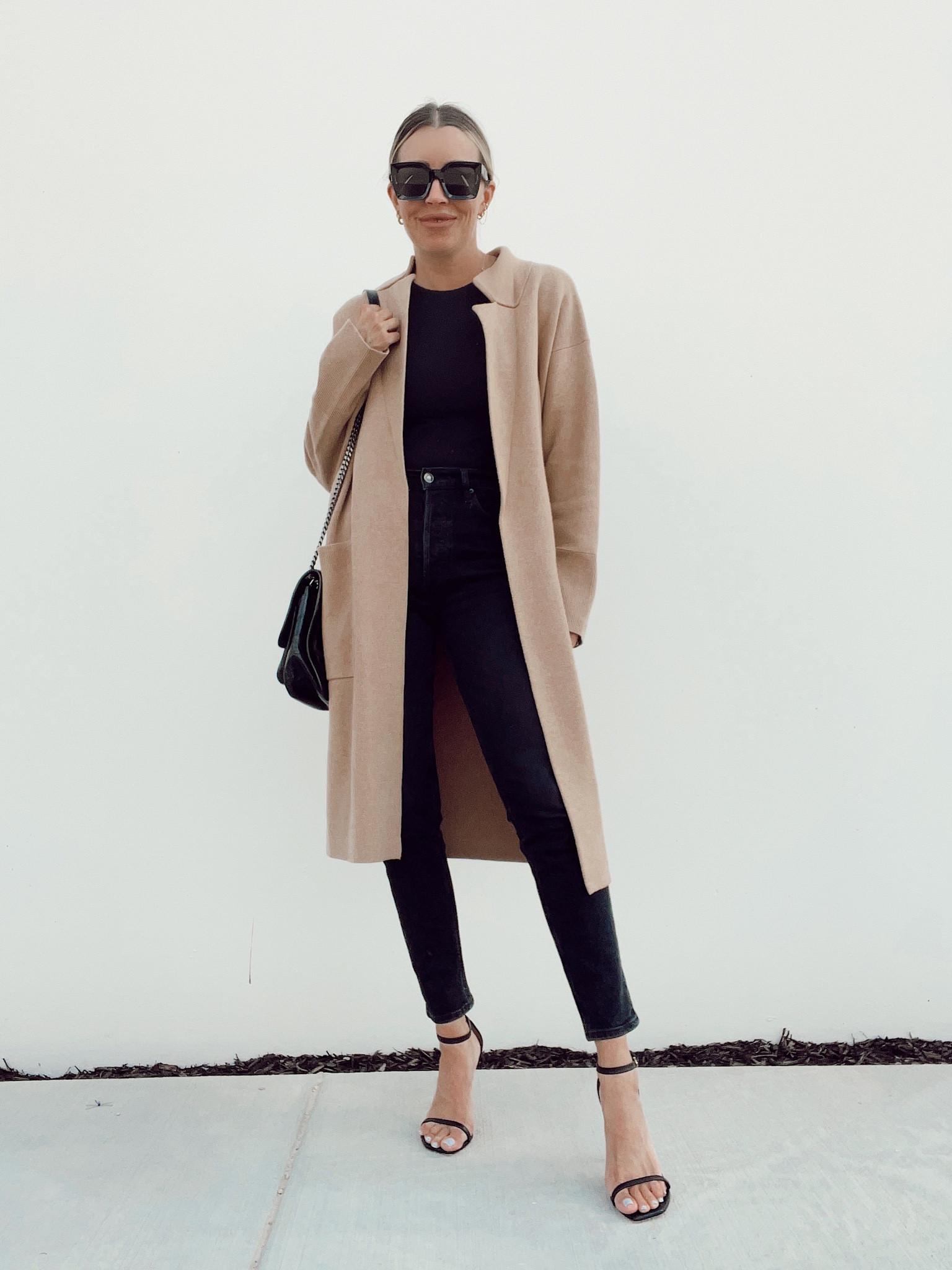 Camel coatigan for fall, fall trend 
Wearing a small 

#LTKstyletip #LTKSeasonal