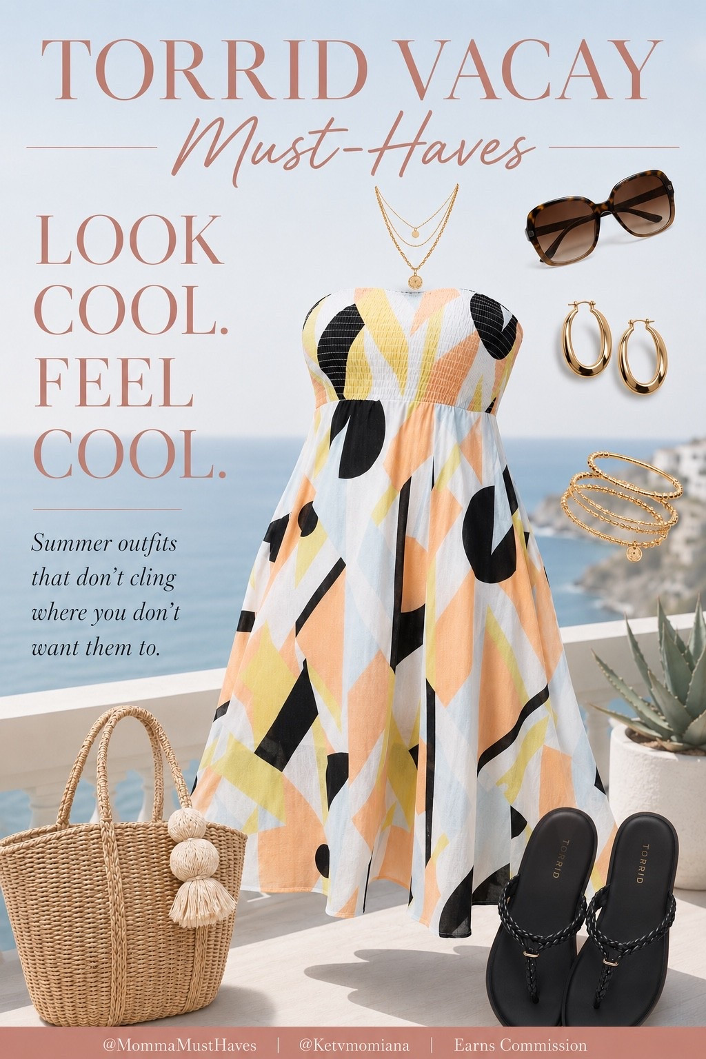 vacation outfits beach | Vacation outfits are supposed to be easy—and this Torrid dress understood the assignment. ☀️

The flowy fit, pockets, and lightweight fabric make it one of those pieces you can throw on and instantly look put together. Pair it with comfy sandals, a straw tote, and a few gold accessories and you’re ready for beach walks, cruise dinners, or chasing kids around the resort without feeling restricted.

Linked in my LTK under Shop My Posts. 🖤 #plussizemom #TorridFashion
#PlusSizeStyle
#VacationOutfitsForWomen @Torrid

#LTKPlusSize #LTKTravel #LTKootd
