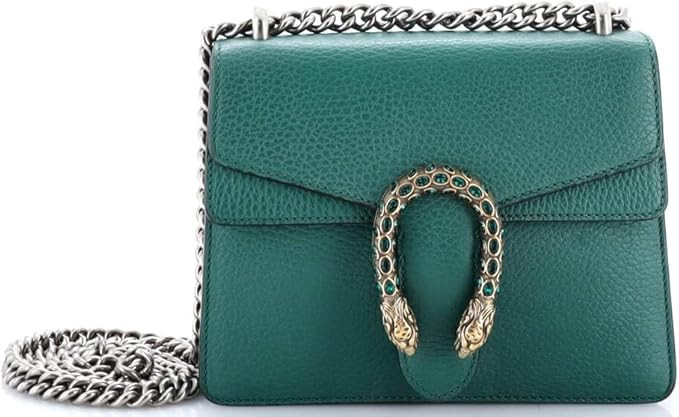 Amazon.com: Gucci, Pre-Loved Dionysus Bag Leather Mini, Green : Amazon Luxury | Amazon (US)