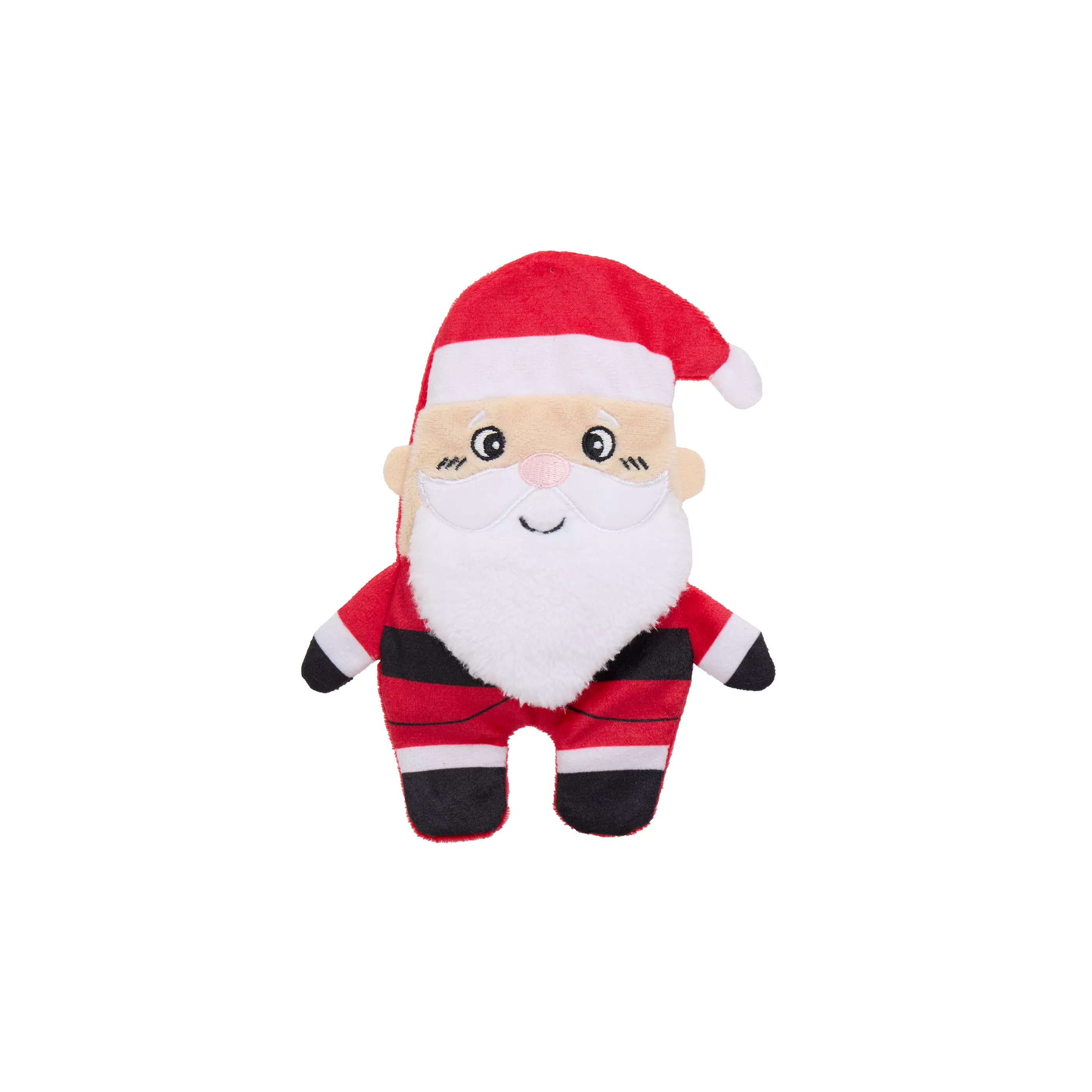 Merry & Bright&trade; Santa Flattie Dog Toy | PetSmart