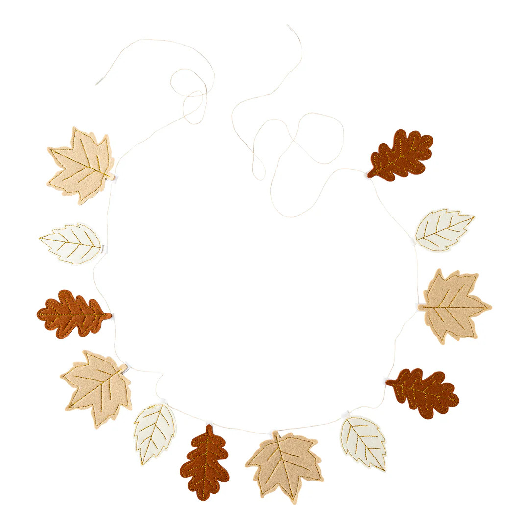 Felt Leaf Banner | My Mind's Eye