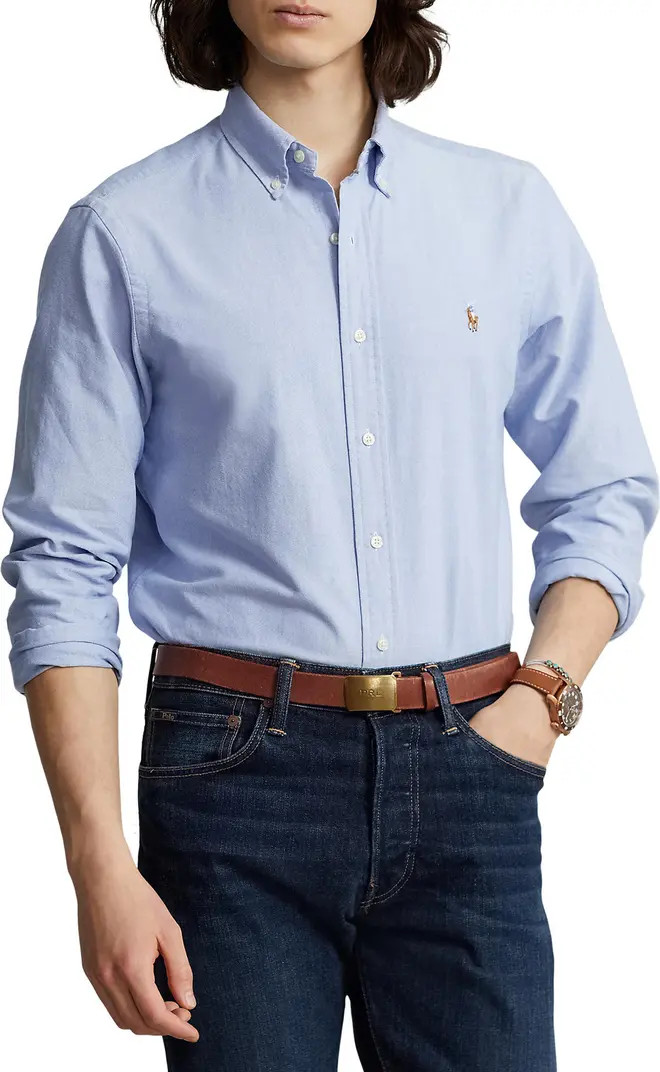 Classic Oxford Cotton Button-Down Shirt | Nordstrom