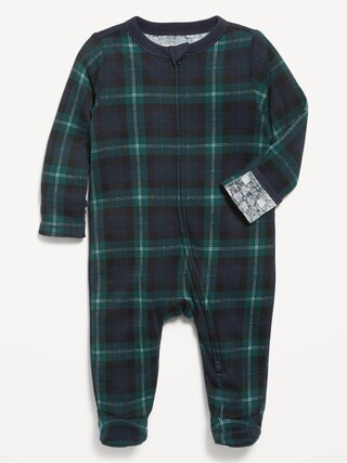 2-Way-Zip Sleep & Play Footed One-Piece for Baby | Old Navy (US)